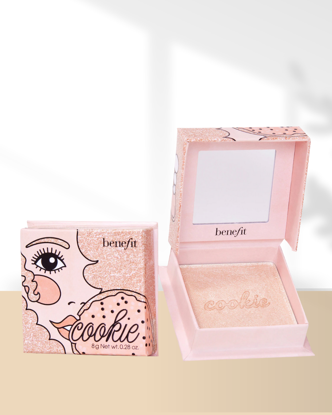 Cookie and Tickle Shimmer Finish Powder Highlighters - Benefit Cosmetics - Imagen 2