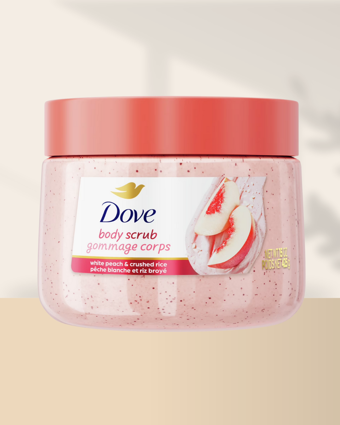 Exfoliante Corporal para Mujer Peach, 15 oz - DOVE