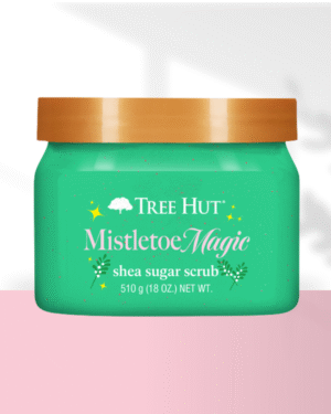 Mistletoe Magic Shea Sugar Scrub, 18 oz - TREE HUT