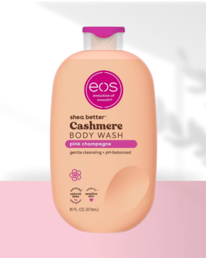 Shea Better Gel de Baño de Cachemira Champán Rosado 16 oz. - EOS