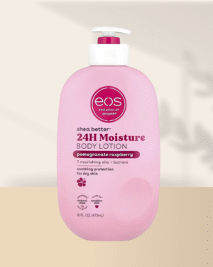 Shea Better Loción Corporal - Frambuesa Granada, para Piel Seca, 16 fl oz - EOS